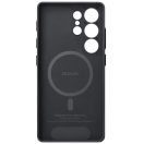 Pitaka PIN Button Samsung Galaxy S25 Ultra hátlap tok, Aramid, MagSafe, black/grey