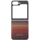 Pitaka MagEZ Case 5 Samsung Galaxy Z Flip 6 hátlap tok, Aramid, MagSafe, sunset