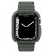 Spigen Rugged Armor Pro Apple Watch 9 / 8 / 7 45mm / SE (2nd / 1st Gen) / 6 / 5 / 4 44mm tok, zöld