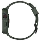 Spigen Rugged Armor Pro Apple Watch 9 / 8 / 7 45mm / SE (2nd / 1st Gen) / 6 / 5 / 4 44mm tok, zöld