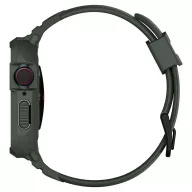   Spigen Rugged Armor Pro Apple Watch 9 / 8 / 7 45mm / SE (2nd / 1st Gen) / 6 / 5 / 4 44mm tok, zöld