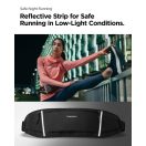 Spigen Dynamic Shield A710 univerzális vízállló övtáska futáshoz / sportoláshoz / túrázáshoz, fekete