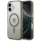 Guess IML Gradient Triangle Logo Apple iPhone 17 hátlap tok kameravédő peremmel, MagSafe, khaki