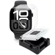  Tech-Protect Supreme Set Apple Watch 11 / Watch 10 42mm kijelzővédő fólia felhelyező kerettel (2db)