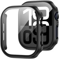  Tech-Protect Defense360 Apple Watch 11 / Watch 10 46mm ütésálló tok kijelzővédelemmel, fekete