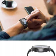   Tech-Protect Defense360 Samsung Galaxy Watch7 (44mm) ütésálló tok, kijelzővédő felülettel, átlátszó