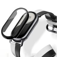   Tech-Protect Defense360 Xiaomi Smart Band 9 ütésálló tok kijelzővédelemmel, fekete