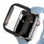 Tech-Protect Defense360 Apple Watch 7 / 8 / 9 (45mm) ütésálló tok kijelzővédelemmel, fekete-narancs