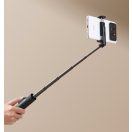 Xiaomi Mini selfie bot / selfie stick vezeték nélküli / bluetooth távirányítóval, kompakt, hordozható, fekete