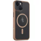 Tactical MagForce Hyperstealth Apple iPhone 15 Magsafe hátlap tok, fekete/barna