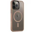 Tactical MagForce Hyperstealth Apple iPhone 15 Pro Magsafe hátlap tok, fekete/barna