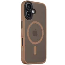 Tactical MagForce Hyperstealth Apple iPhone 16 Magsafe hátlap tok, fekete/barna