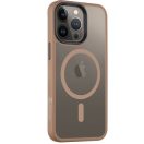 Tactical MagForce Hyperstealth Apple iPhone 16 Pro Max Magsafe hátlap tok, fekete/barna