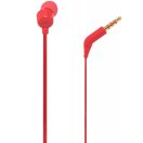 JBL T160 Vezetékes Jack 3,5mm headset / fülhallgató mikrofonnal, piros