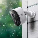 Baseus Security N1 Plus 2K kültéri biztonsági kamera, fehér