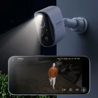   Baseus Security N1 Plus 2K kültéri biztonsági kamera, fehér