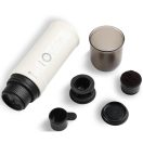 Outin Nano hordozható/mobil kávéfőző, max. 5db kapszula, 7500mAh akkumulátor, fehér