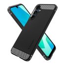 Spigen Rugged Armor Samsung Galaxy A17 tok, Matte Black, fekete