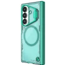 Nillkin Iceblade Prop Samsung Galaxy Z Fold 7 mágneses tok kitámasztóval, zöld-átlátszó