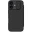 Nillkin Qin Pro Apple iPhone 17 bőr flip tok, fekete