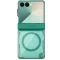 Nillkin Iceblade Prop Magnetic Samsung Galaxy Z Flip 7 mágneses tok, zöld