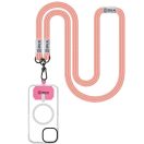 OBAL:ME nyakba / vállra akasztható univerzális telefontartó, rózsaszín