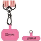 OBAL:ME nyakba / vállra akasztható univerzális telefontartó, rózsaszín