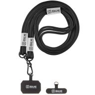   OBAL:ME nyakba / vállra akasztható univerzális telefontartó, fekete