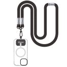 OBAL:ME nyakba / vállra akasztható univerzális telefontartó, fekete