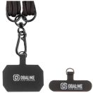 OBAL:ME nyakba / vállra akasztható univerzális telefontartó, fekete