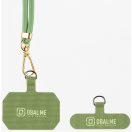 OBAL:ME NeckTag Allure Rope nyakba / vállra akasztható univerzális telefontartó, zöld