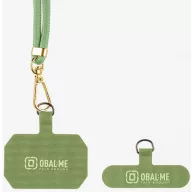   OBAL:ME NeckTag Allure Rope nyakba / vállra akasztható univerzális telefontartó, zöld