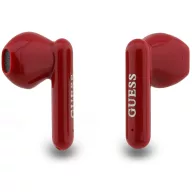   Guess Lipstick Shape TWS vezeték nélküli fülhallgató, rúzs alakú töltőtokkal, fekete-piros