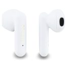 Guess 4G Metal Logo TWS vezeték nélküli fülhallgató, fehér-arany