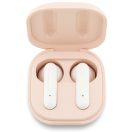 Guess 4G Metal Logo TWS vezeték nélküli fülhallgató, rózsaszín-fehér