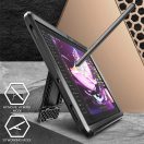 Supcase Unicorn Beetle Pro Samsung Galaxy Tab S9 FE / Tab S10 FE / S9 / S10 Lite ütésálló tok kitámasztóval, fekete