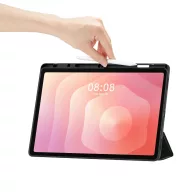   Tech-Protect Sc Pen Samsung Galaxy Tab S8 Ultra / S9 Ultra / S10 Ultra / S11 Ultra oldalra nyíló, kitámasztható mappa tok ceruza tartóval, fekete