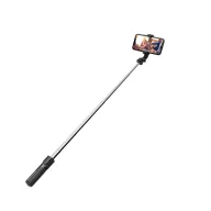   Tech-Protect selfie bot / selfie stick vezeték nélküli / bluetooth távirányítóval, kompakt, hordozható, fekete