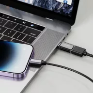 Tech-Protect USB OTG-USB-C adapter, fekete