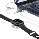 Tech-Protect UltraBoost Magnetic Apple Watch töltő USB-C kábellel, 120cm, fehér