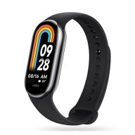   Tech-Protect IconBand Xiaomi Mi Smart Band 10 / Band 9 / Band 8 szilikon szíj, fekete