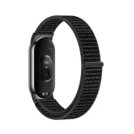   Tech-Protect Nylon Xiaomi Mi Smart Band 10 / Band 9 / Band 8 szövet szíj, fekete