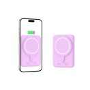 Tech-Protect PB10 LifeMag Powerbank / külső akkumulátor, MagSafe, kompakt, 5000mAh, lila