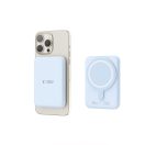 Tech-Protect PB10 LifeMag Powerbank / külső akkumulátor, MagSafe, kompakt, 5000mAh, kék