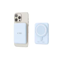   Tech-Protect PB10 LifeMag Powerbank / külső akkumulátor, MagSafe, kompakt, 5000mAh, kék