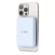   Tech-Protect PB11 LifeMag Powerbank / külső akkumulátor, MagSafe, kompakt, 10000mAh, kék