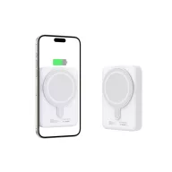   Tech-Protect PB11 LifeMag Powerbank / külső akkumulátor, MagSafe, kompakt, 10000mAh, fehér