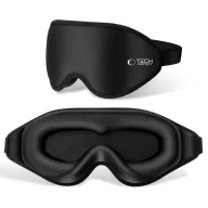   Tech-Protect EyeShade alvómaszk / szemfedő memóriahabbal, állítható pánttal, fekete