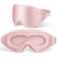   Tech-Protect EyeShade alvómaszk / szemfedő memóriahabbal, állítható pánttal, rózsaszín