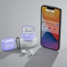 Tech-Protect FlexAir Apple AirPods 4 tok karabinerrel, lila